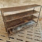 Industrial shelving kitchen rack steel