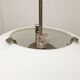Glass suspension lamp Lampoon postmodern by Aldo Cibic for Foscarini