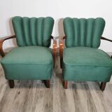 Armchairs by Jindřich Halabala, 1950s, Set of 2