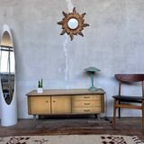 Vintage bi-color TV cabinet