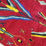 Moroccan carpet red 298x198cm