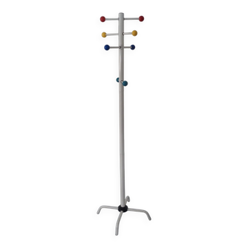 Italian tubular coat rack, 1970s