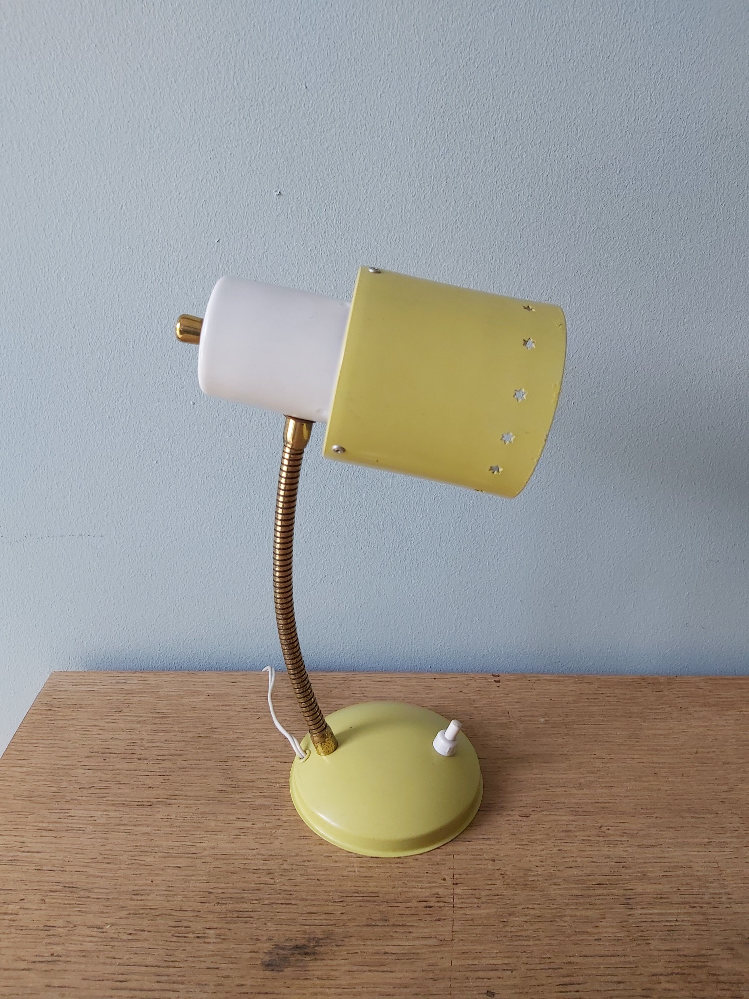 Lampe vintage, design italien, années 50