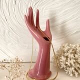 Vase main single flower 1980s