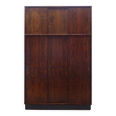 Armoire en palissandre, design danois, années 1970, production : Danemark