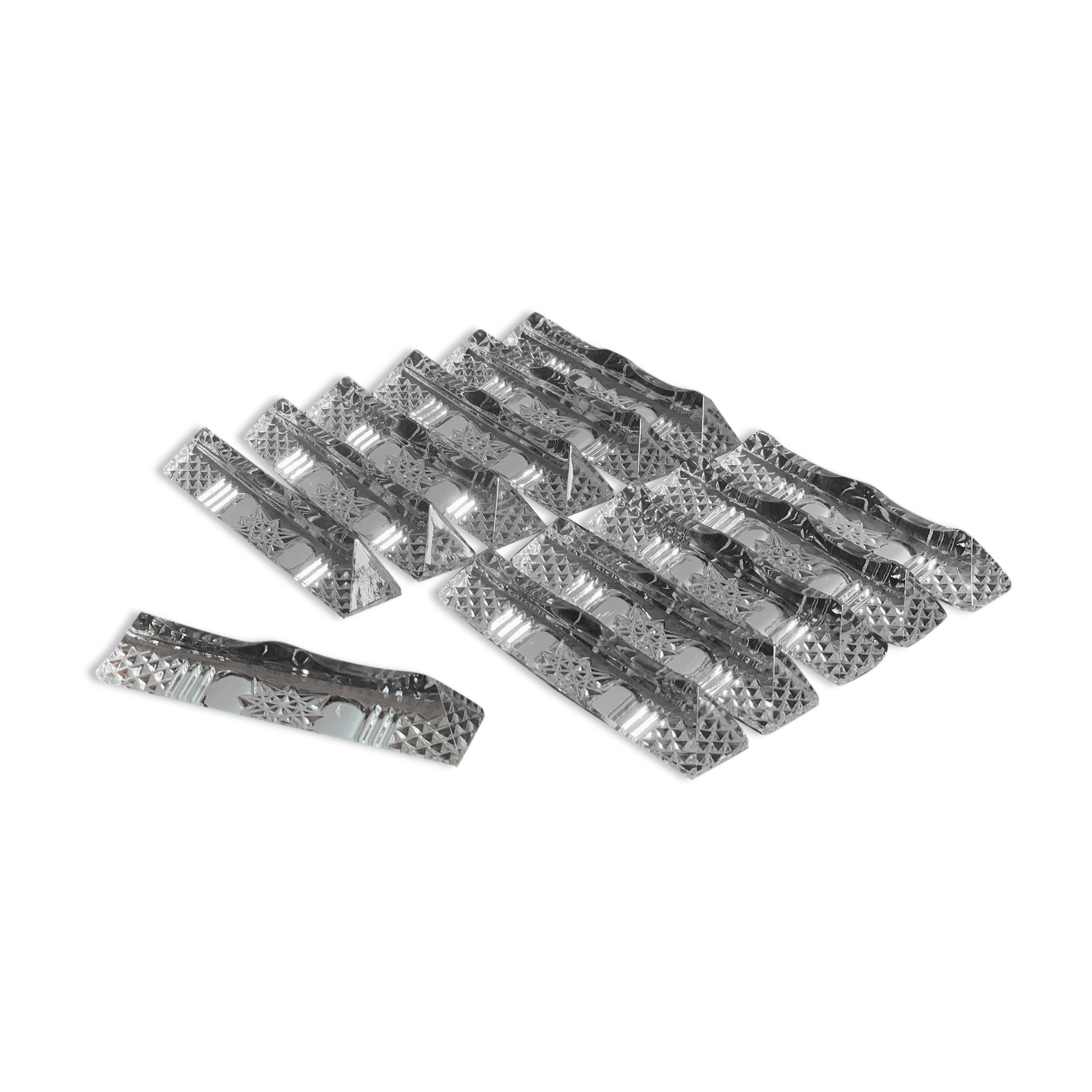 Crystal knife holder