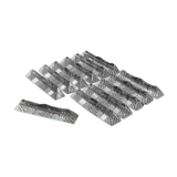 Crystal knife holder