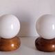 Pair of bedside lamps