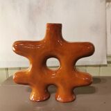 Moroccan ethnic ceramic vase