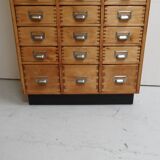 Vintage apothecary cabinet with 45 drawers