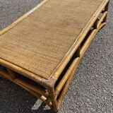 Rattan table