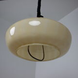 Mid-century glass pendant, 1970's