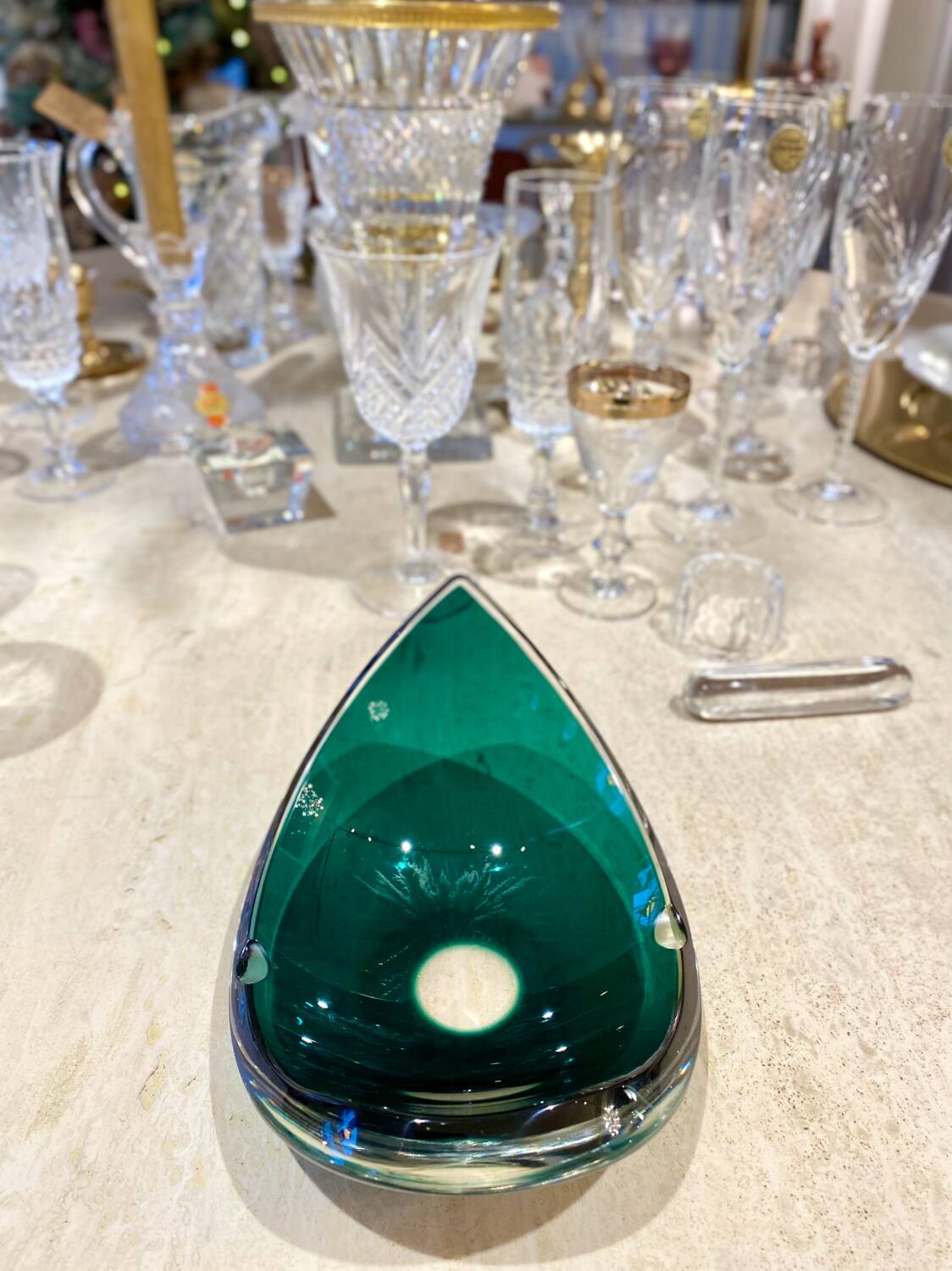 Ashtray / empty pocket Val Saint Lambert 1950 Delvenne