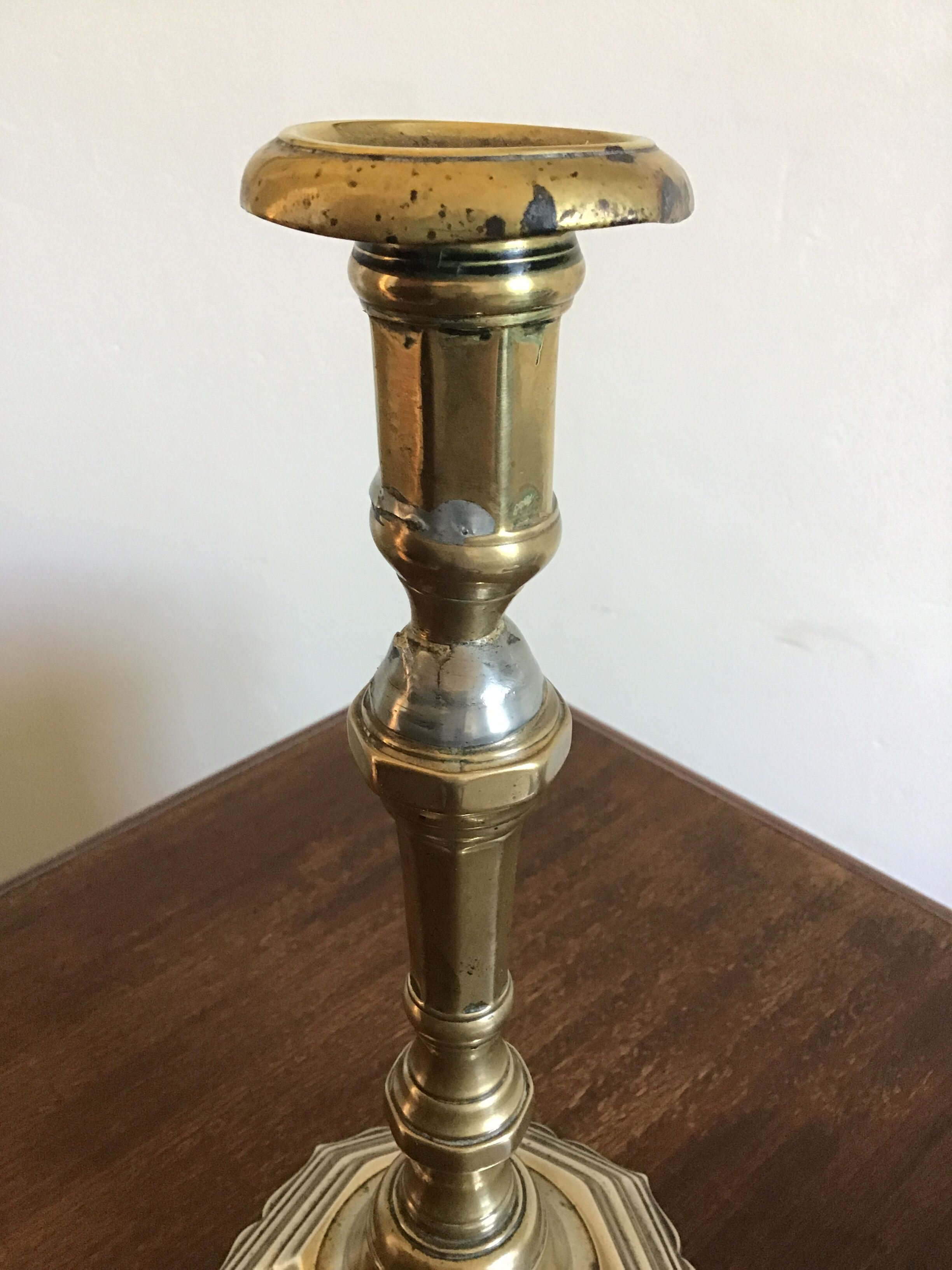 Bronze bougeoir, 18th