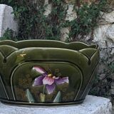 Pot dabbling ceramic Gustave de Bruyn earthenware fives Lille