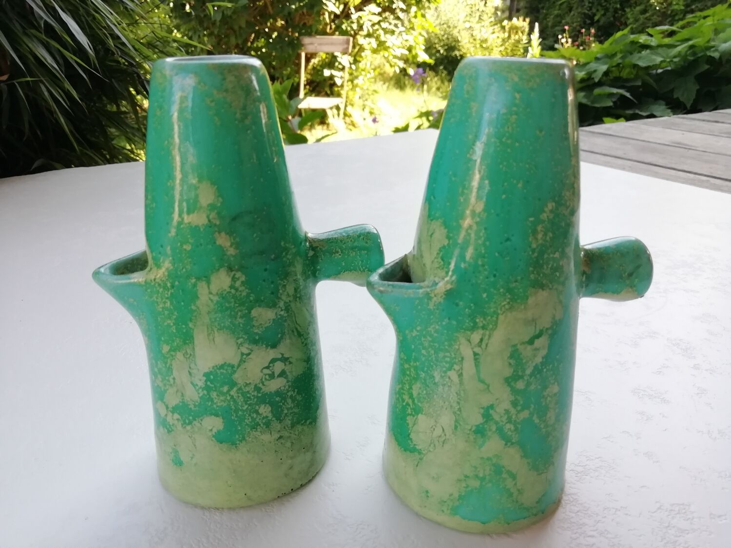 Pair of vases Centro ave Loppiano
