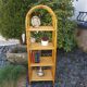 Rattan shelf