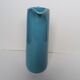 Vase céramique émaillé bleu