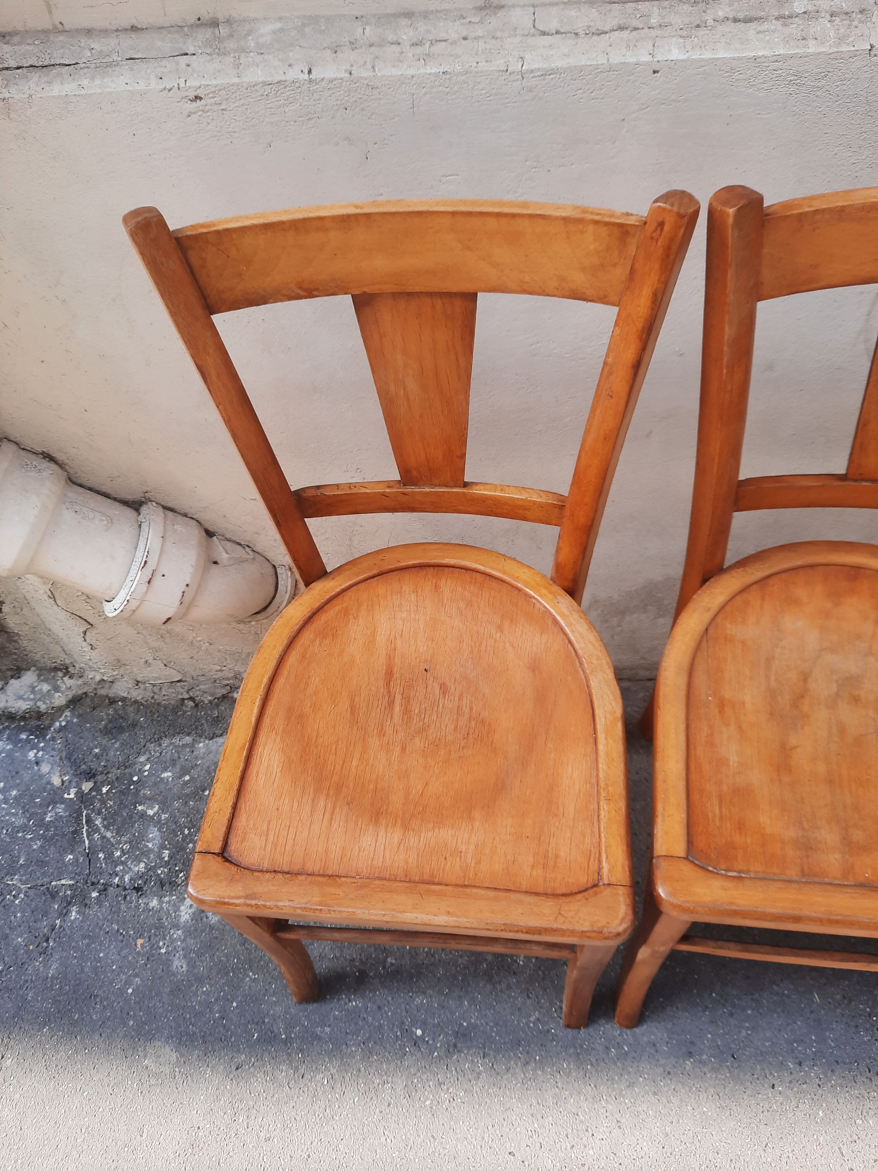 Lot de 3 chaises bistrot