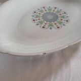 Plat Ovale en Porcelaine Vierzon Plat de Service