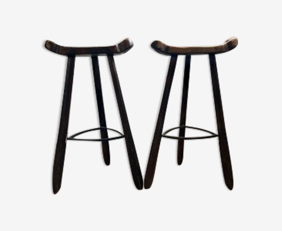 Tabourets style brutaliste