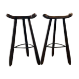 Brutalist style stools