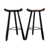 Brutalist style stools