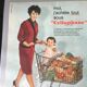 Vintage advertising to frame cellophane
