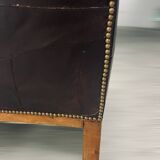 20th century English art deco club armchairs