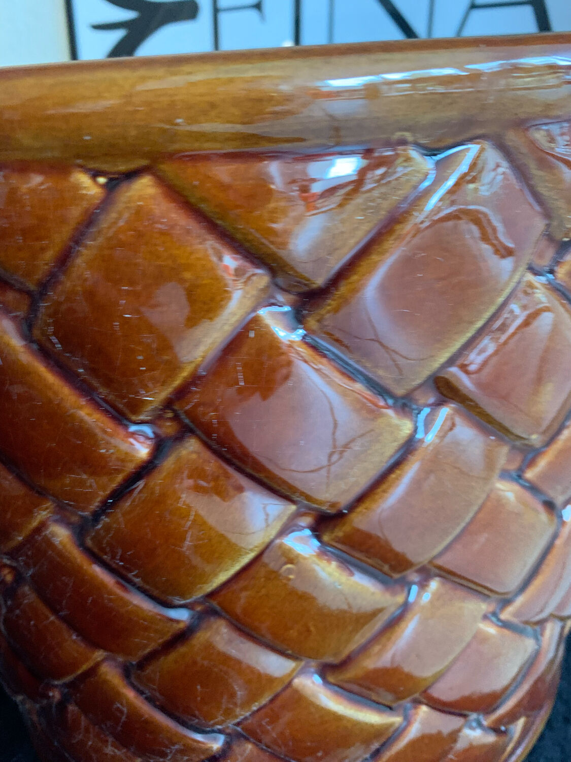 Earthenware pot cover