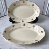 Duo of raviers Digoin Sarreguemines years 40-50