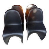 Set of four phantom chairs.