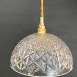 Vintage glass lampshade pendant lamp
