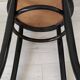 Thonet stool in solid wood, Viennese elegance.