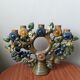 Artisanal chandelier tree of life Mexico in ceramic