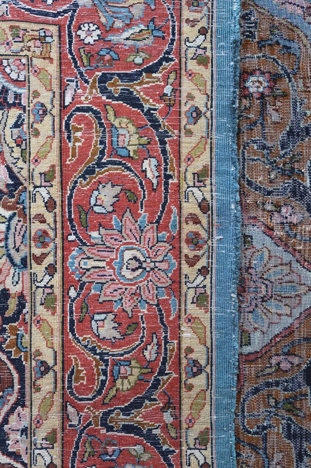 Indian silk rug 1950