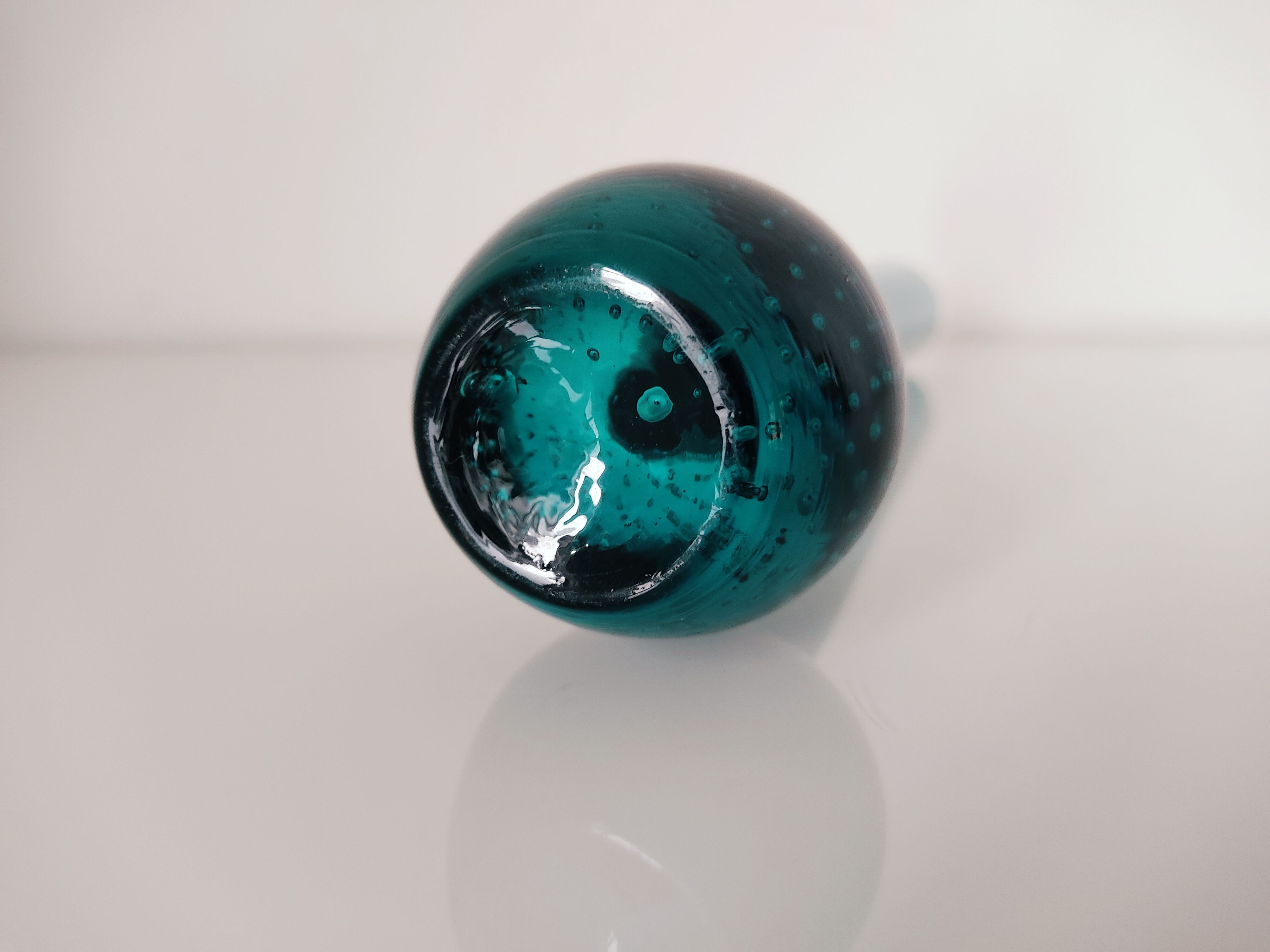 Vase soliflore murano clubbed foot