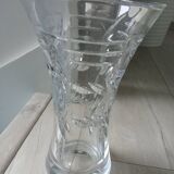 Bohemian crystal vase