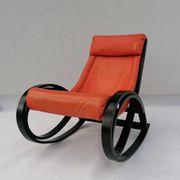 Sgarsul Rocking Chair by Gae Aulenti for Poltronova, 1960s.
