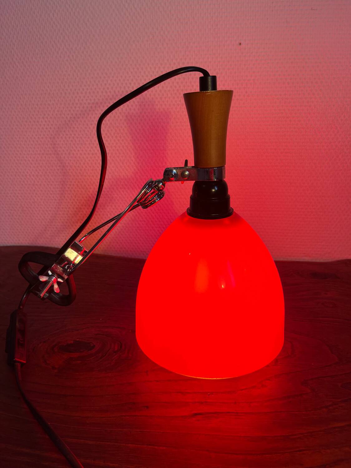 Lampe d’atelier à pince