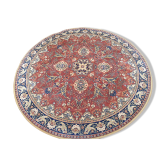 Tapis rond style persan Tabriz