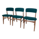 Set of three chairs