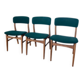 Set of three chairs