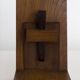1960s wooden bookends