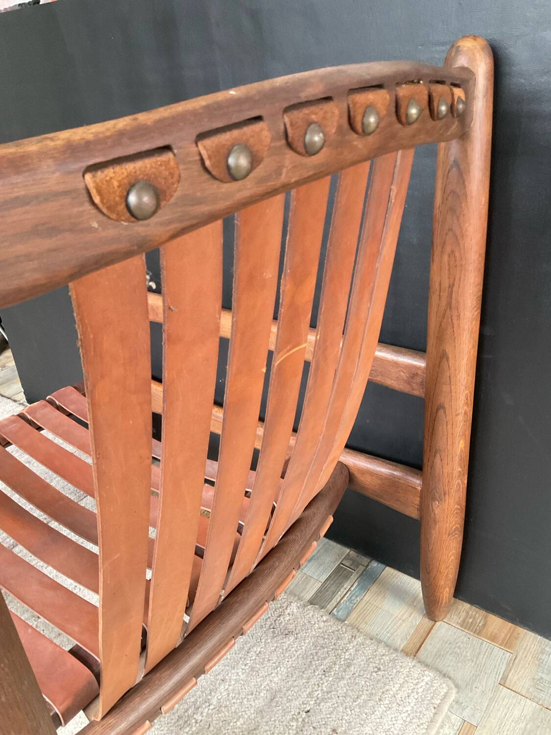 Scandinavian lounge chair from the 1950s-60s
