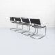 Mart Stam S33 dining chair set Thonet