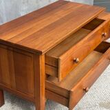 Set of chest of drawers and bedside tables in solid oak – European manufacturing