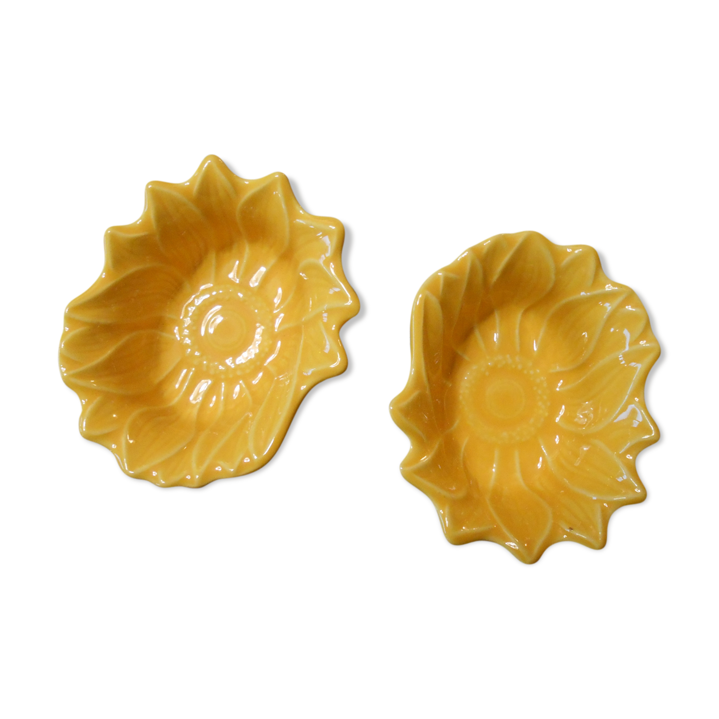 Ramekins sunflower ceramic appolia duo