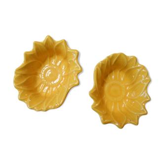 Ramekins sunflower ceramic appolia duo