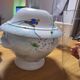 soup tureen + 8 bowls – Philippe Deshoulières “Caribbean Sea” – Porcelain